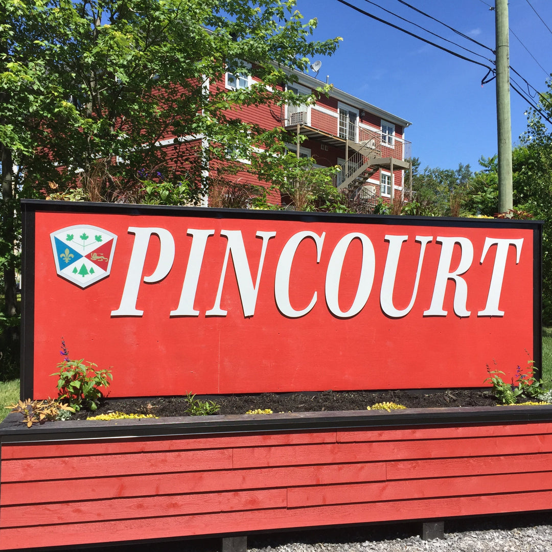Panneaux d'accueil
