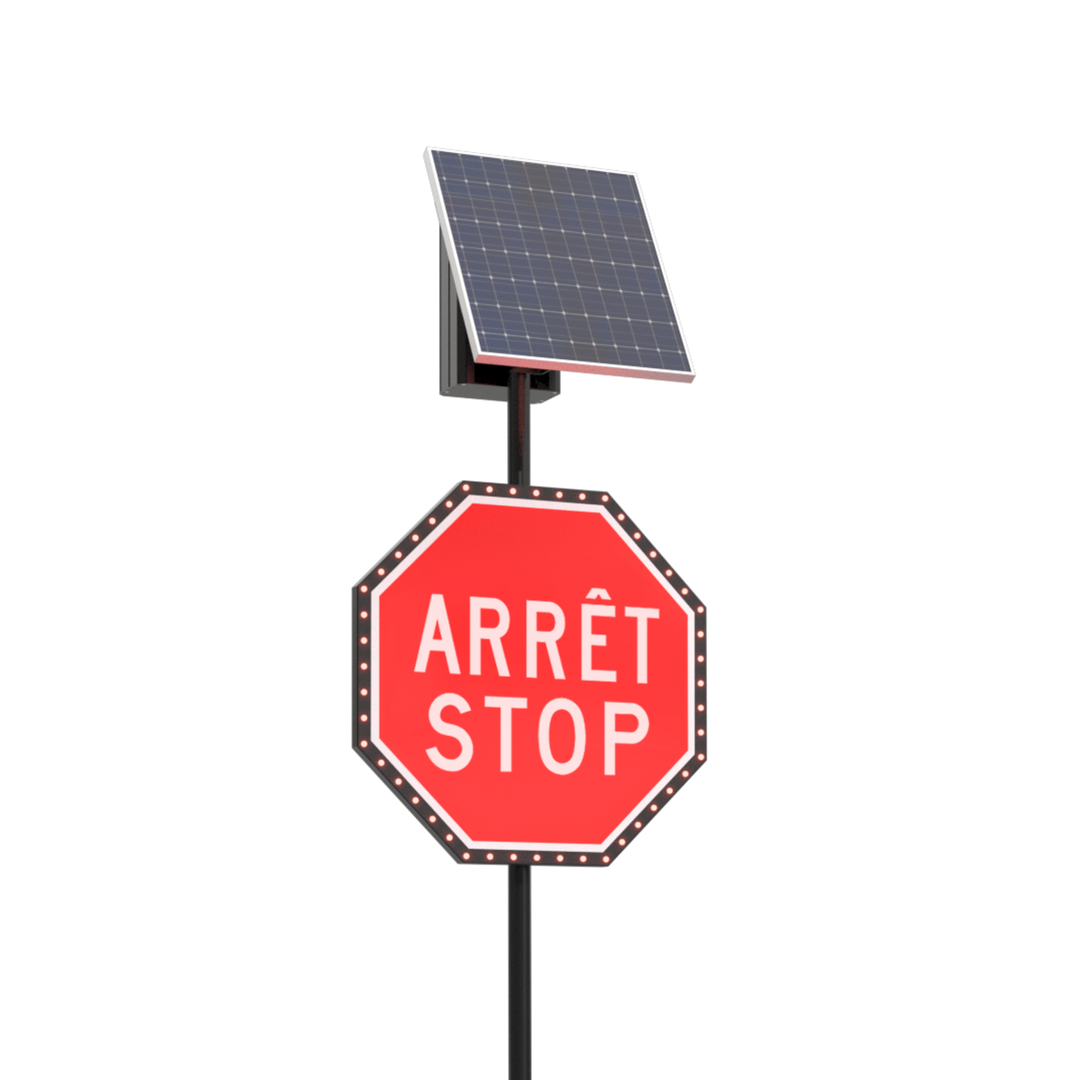 Panneaux arrêt DEL <br>Série KENU