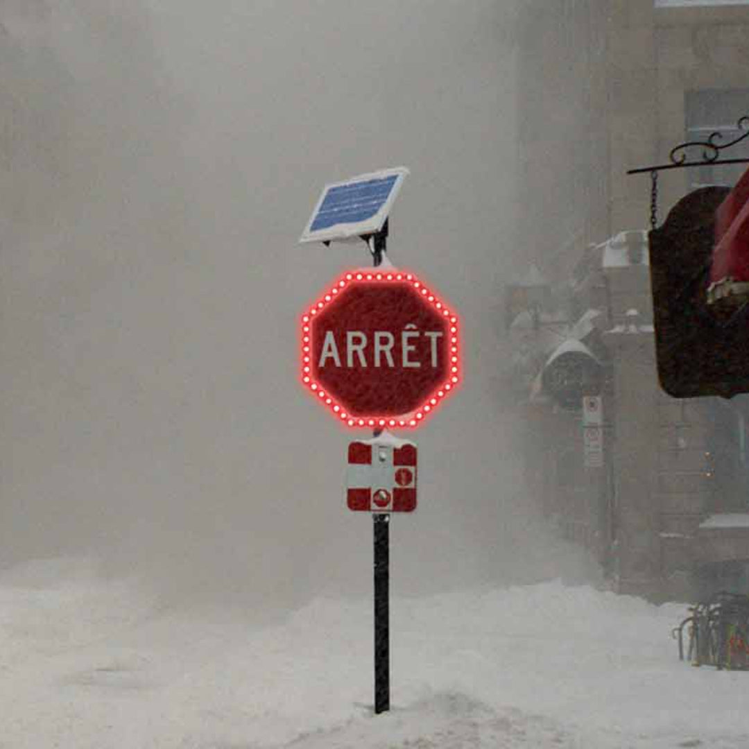 Panneaux arrêt DEL <br>Série KENU