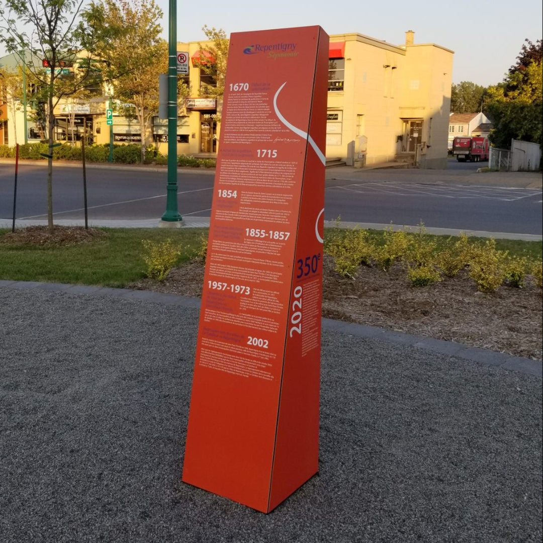 Panneaux d'interprétation