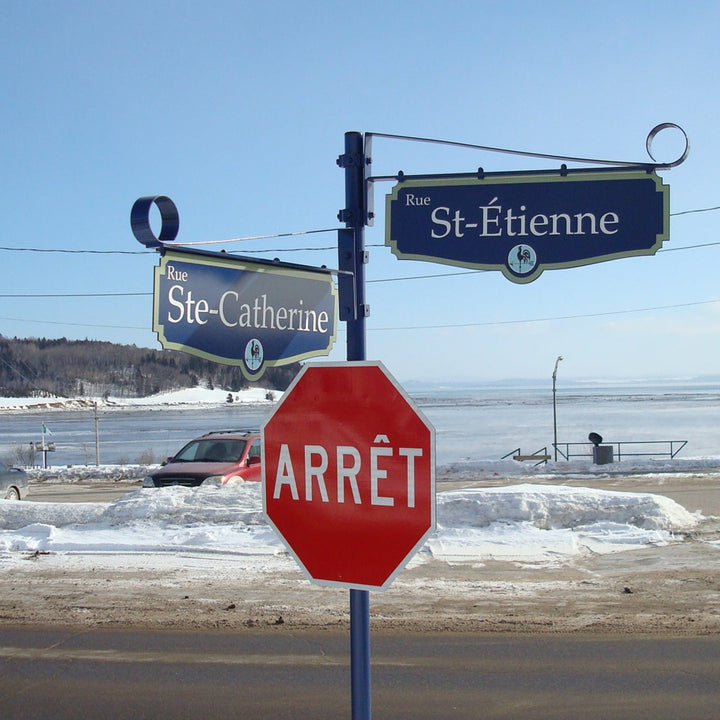 Panneaux nom de rue