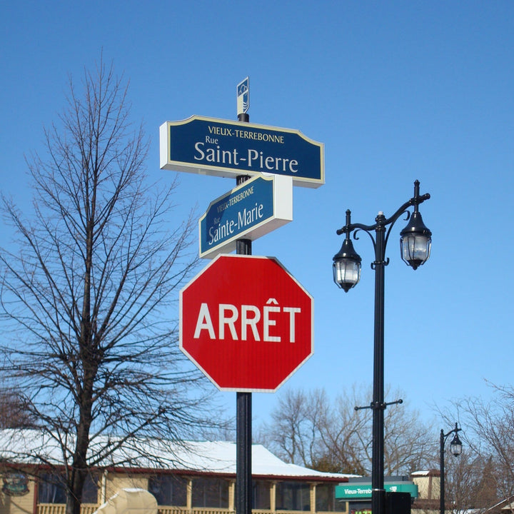 Panneaux nom de rue