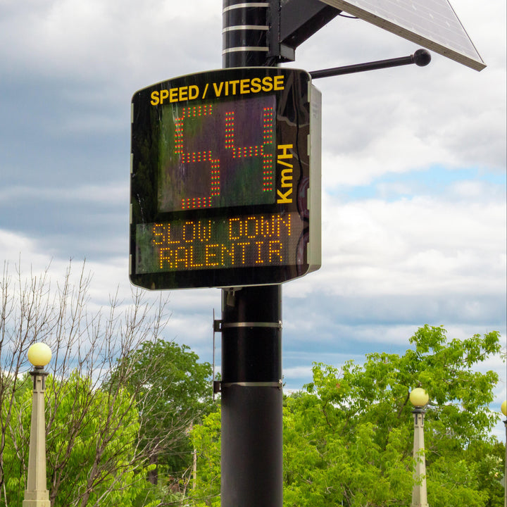Radar pédagogique (Afficheur de vitesse)